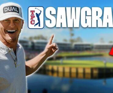 PLAYING TPC SAWGRASS IN THE PLAYERS CONDITIONS
