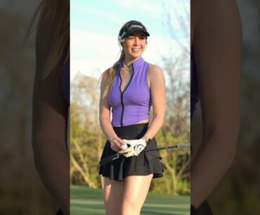 Mic’d up golf! | Grace Charis