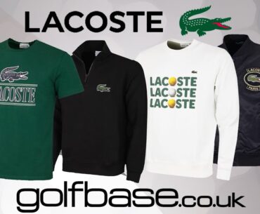 Lacoste Golf Apparel at Golfbase.co.uk