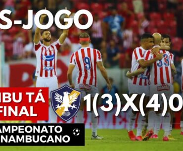 RETRÔ 1 (3)x(4) 0 NÁUTICO - TIMBU FINALISTA | POSTURA NO JOGO DESAGRADA | HORA DE DEMITIR AAL?