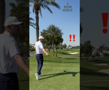 Golf is Hard 🙃 Jeff Winther @ Dubai Invitational | DP World Tour #golf #golfer
