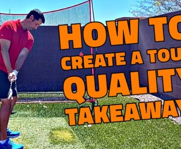 Want a TOUR TAKEAWAY to start your golf swing?
