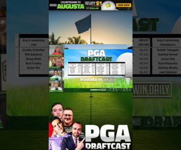 PGA Host Chokes: Alex Noren Picked OVR Matti Schmid #PGADraftCast #pgabets