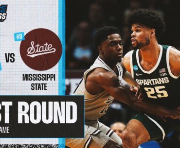 Michigan State vs. Mississippi State: First Round NCAA tournament extended highlights
