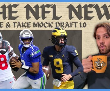 Fantasy Football News! Geno Smith, Derrick Henry, Saquon Barkley, & More Updates + My Mock Draft 1.0