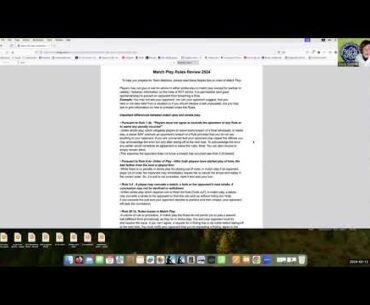 Swing Series #15 - Wendy Dominick Rules of Golf