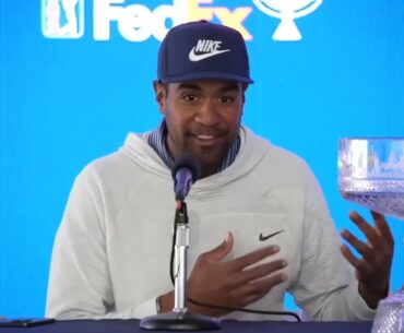 Tony Finau Press Conference 2024 Texas Children's Houston Open © PGA Tour