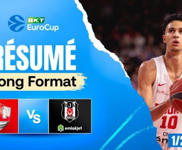 RISACHER et la JL BOURG n'ont pas le droit à l'erreur - Bourg vs Besiktas - Résumé - EuroCup 1/2 all