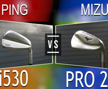 NEW 2024 IRONS MATCH UP | Mizuno Pro 245 vs Ping i530