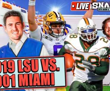 Why Joe Burrow’s LSU would BEAT 2001 Miami + Kadyn Proctor BROKE transfer portal | SNAPS Mailbag