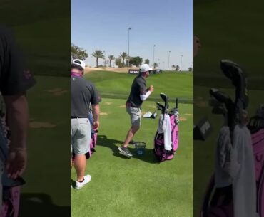 Is Bubba Watson's caddie, Gabe, ready for an Opening Day roster spot in baseball? ⚾
