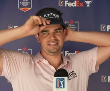 Beau Hossler Thursday Flash Interview 2024 Texas Children's Houston Open © PGA Tour