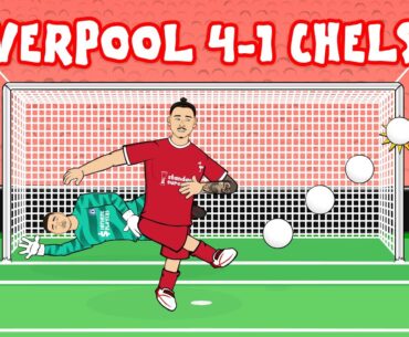 🔥LIVERPOOL vs CHELSEA - THE SONG!🔥 (4-1 Conor Bradley Jota Diaz Parody Goals Highlights 2023)