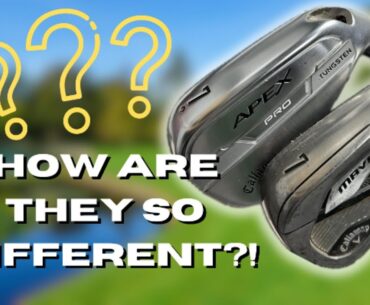 GAME IMPROVEMENT IRONS vs PRO IRONS! - A Mid-Handicap Test!