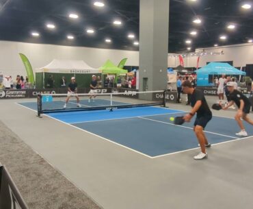 Clayton Powell Aidan Schenk APP Miami 2024 Main Draw Game 1