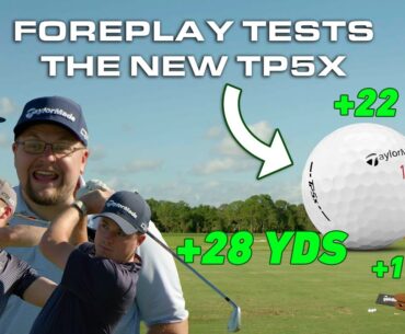 Barstool Foreplay Makes GAINS With The All-New TP5x Golf Ball | TaylorMade Golf