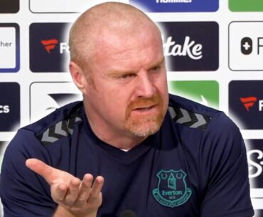 'Surprised Branthwaite didn’t get even a FEW ENGLAND MINUTES!' | Sean Dyche | Bournemouth v Everton