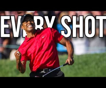 Every shot of Tiger Woods' 2008 US Open final round