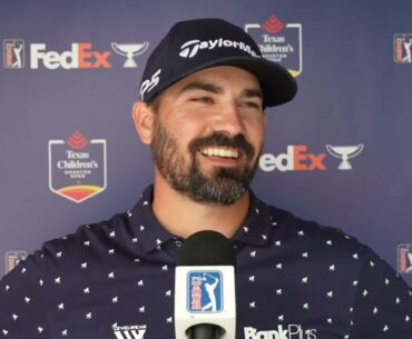 Chad Ramey Friday Flash Interview 2024 Texas Children's Houston Open © PGA Tour