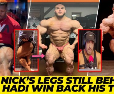 Nick Walker's legs are still behind +Can Hadi Choopan regain his title?Rubiel's legs are Nuts +Keone