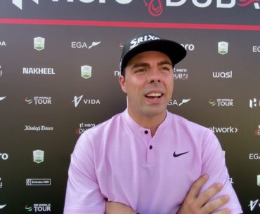 Alejandro del Rey Sábado Flash Entrevista 2024 Hero Dubai Desert Classic © DP World Tour