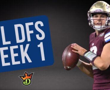 UFL DFS Week 1 Picks