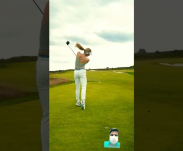 beautiful girl playing golf⛳⛳ #golf #golfgirl #viral #shortvideo