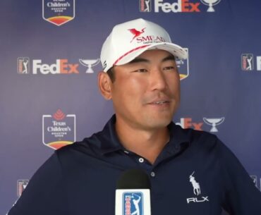 Chan Kim Friday Flash Interview 2024 Texas Children's Houston Open © PGA Tour