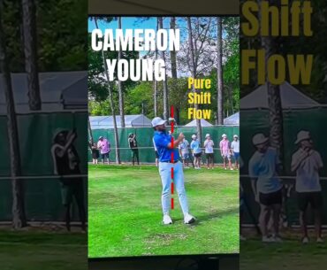 CAMERON YOUNG PURE SHIFT FLOW ! #golf #golfswing #golftips #golfingtips #golfswing #diy #shorts