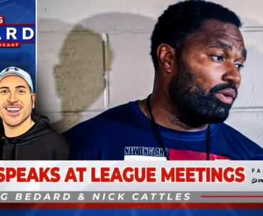True/False after Mayo Spoke at NFL Meeting | Greg Bedard Patriots Podcast