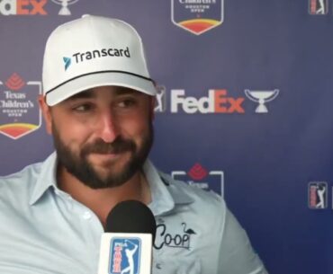 Stephan Jaeger Saturday Flash Interview 2024 Texas Children's Houston Open © PGA Tour