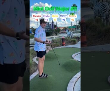 Hole 8 | Mini Golf MAJOR #3 #minigolf