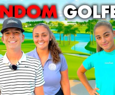 I Challenged 3 RANDOM Golfers To A Match