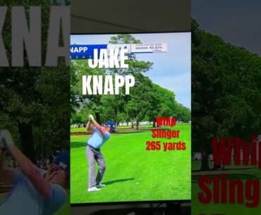 JAKE KNAPP 265 Yrd IRON WHIP SLINGER! Jesus! #power #golf #diy #golftips #golfer #golfswing #shorts