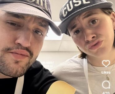 Garrett has a twin sister?