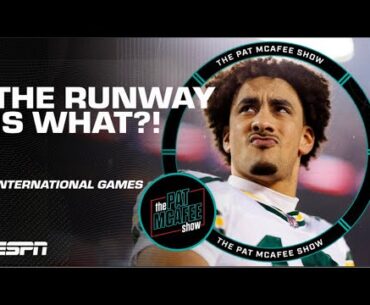 RUNWAY LENGTH? Packers WON’T be playing international games because of this?! | The Pat McAfee Show