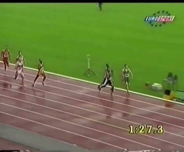 1998 WJC in Athletics 4x400m Men's Final
