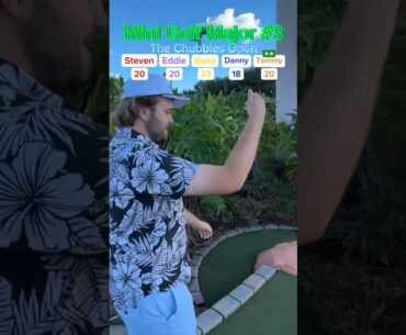 Hole 10 Part 1 | Mini Golf MAJOR #3 #minigolf