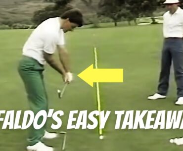 Nick Faldo - Easily Build a Proper Golf Swing - Grip, Alignment, Takeaway - Part 1