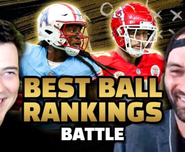 Best Ball Rankings Cross Comparison w/ Justin Herzig