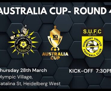 Australia Cup R4 | Heidelberg United v Sunbury United
