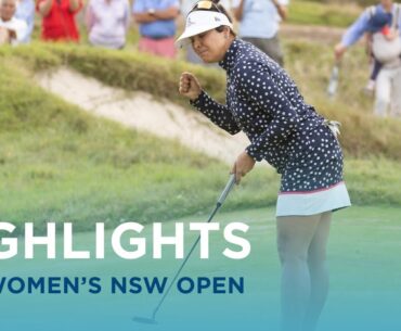 Final round highlights | Women’s NSW Open