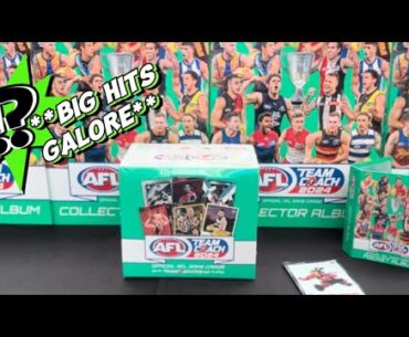 Unboxing AFL Teamcoach 2024 Collector Cards **BIG HITS**🤩🤩🤩🤩