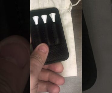 Tee Time Leather, right in the bag .