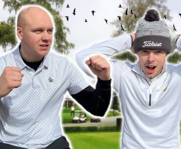 ÅRETS FÖRSTA GOLFRUNDA