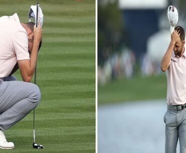 Incredible Moment: Wyndham Clark's Putter Lips Out on the Final Hole of the Players Championship