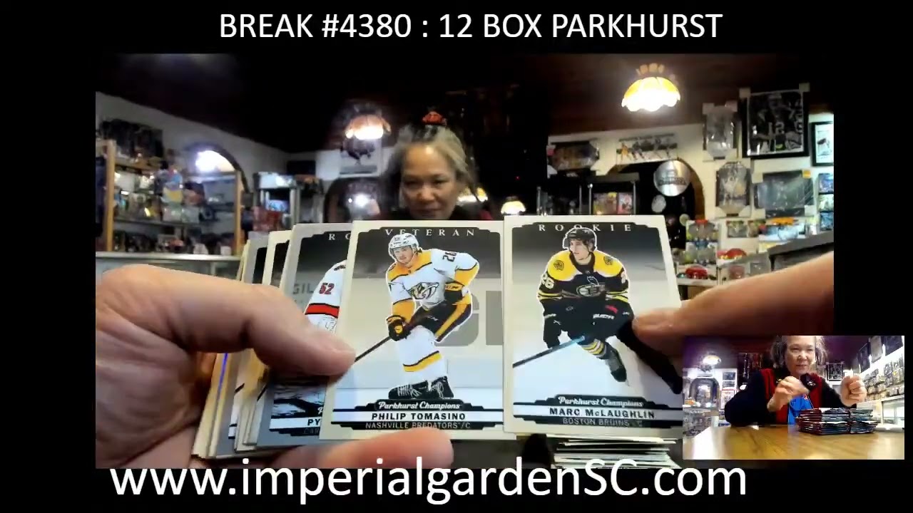 BREAK #4380 : 12 BOX 2022-23 #upperdeck PARKHURST CHAMPIONS HOBBY NHL HOCKEY BOX CASE BREAK BREAK #4380 : 12 BOX 2022-23 #upperdeck PARKHURST CHAMPIONS HOBBY NHL HOCKEY BOX CASE BREAK