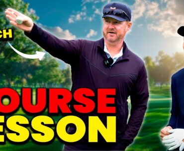 I Got the Best On Course Lesson from a #1 Ranked Golf Coach, and this happened...