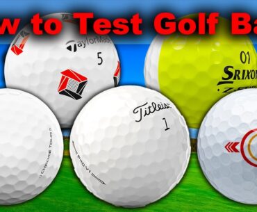 GOLF BALLS: How to test golf balls & discover your perfect ball