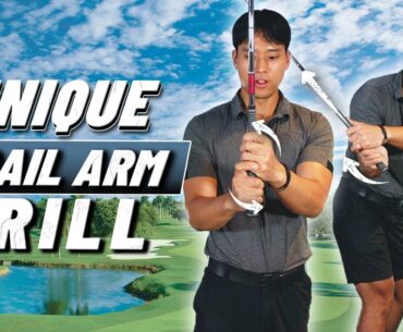 Unique Trail Arm Drill for the Downswing